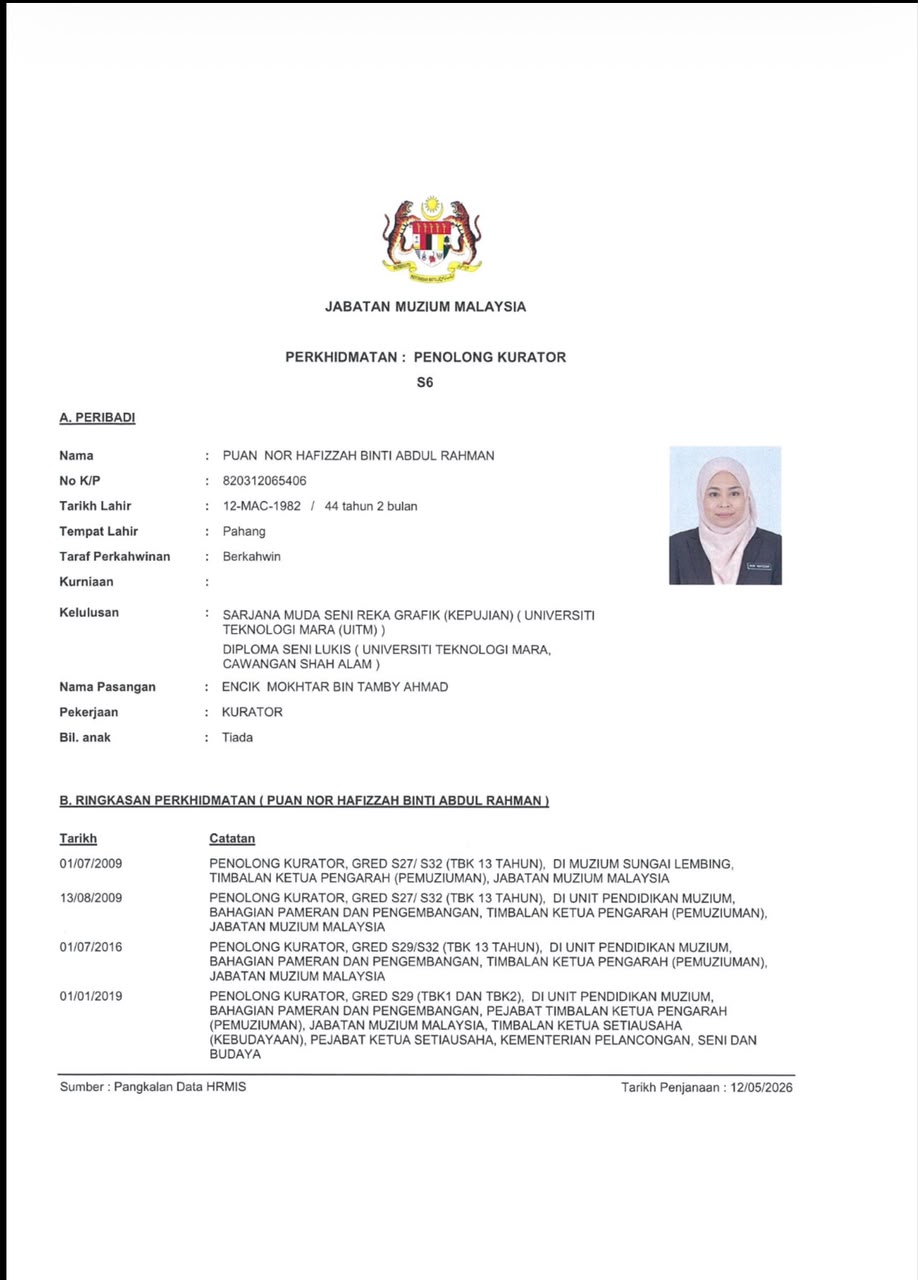 NOR HAFIZZAH BINTI ABDUL RAHMAN